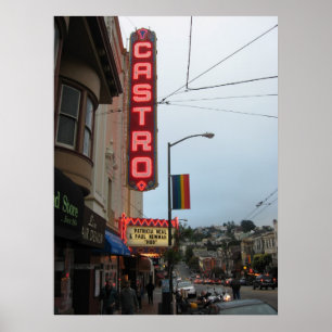 Castro San Francisco CA affisch