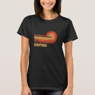Castro San Francisco California Retro Vintage T Shirt