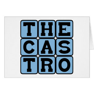 Castro, San Francisco-distriktet Hälsningskort