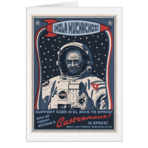 Castronaut Hälsningskort