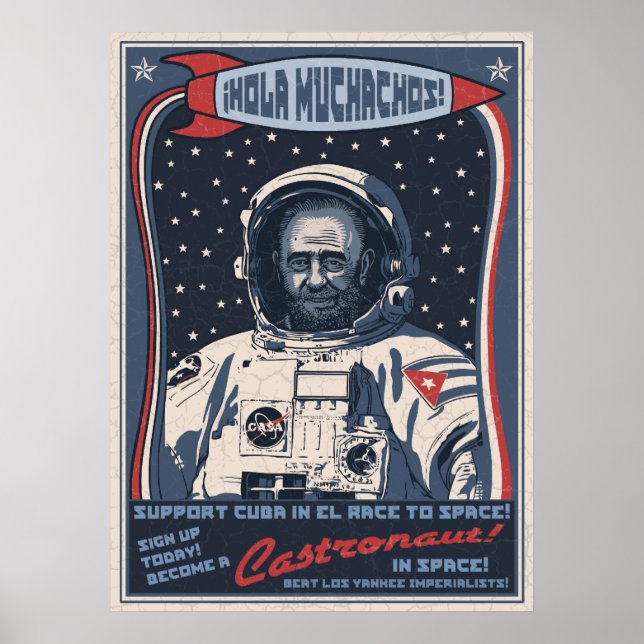 Castronaut Poster (Framsidan)