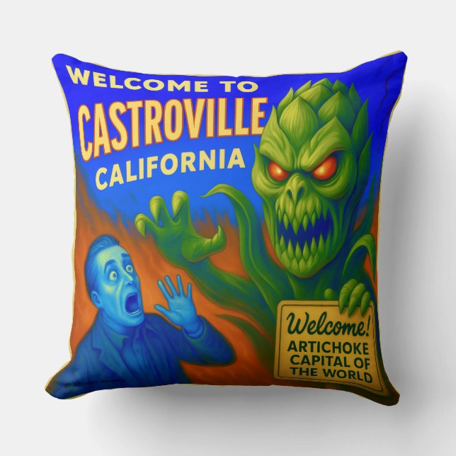 CASTROVILLE, CALIFORNIA 20X20 INCH DEKORATIV KUDDE (Framsida)