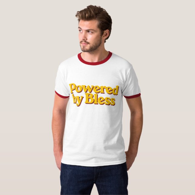 Casual Kristet Typsnitt  T Shirt (Hel framsida)
