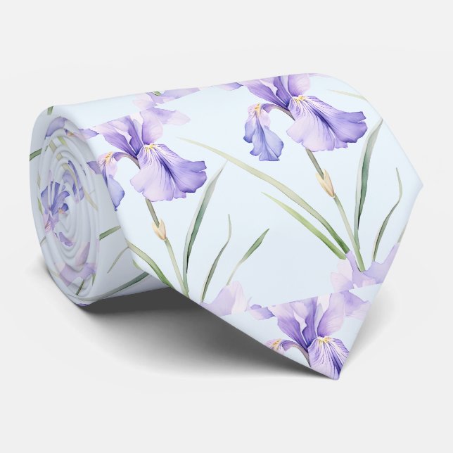 Casual Office Vilda Blommor Boho Halsduk Slips (Rullad)