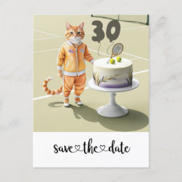 Cat 30års födelsedag Party Inbjudan Vykort