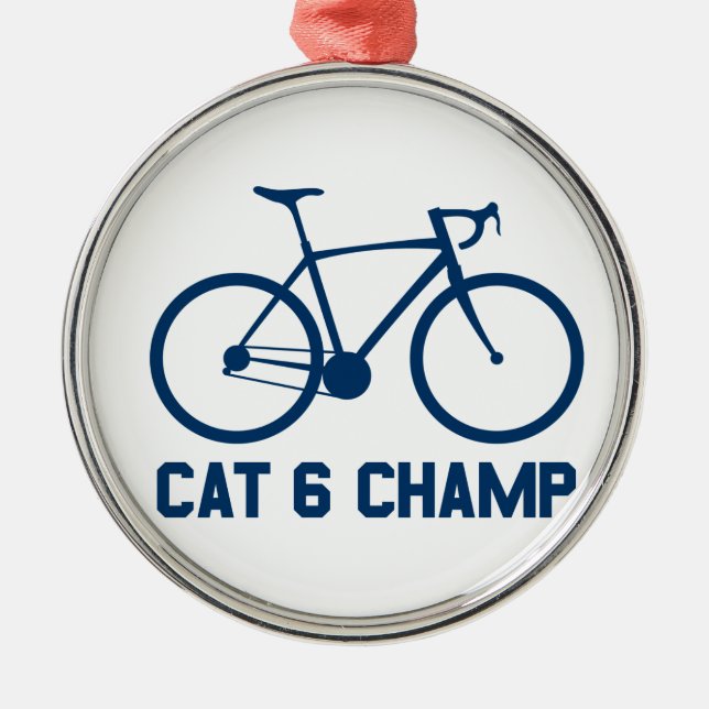 CAT 6-avdelning Julgransprydnad Metall (Framsidan)
