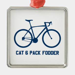 CAT 6-paketfoder Julgransprydnad Metall