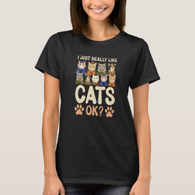 Cat  Accessories For Cat Owners  4 T Shirt (Framsida)