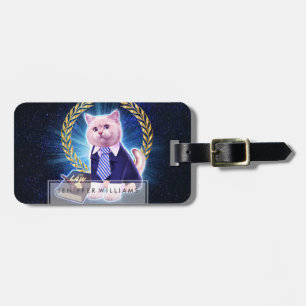Cat advokat i rymden bagagebricka