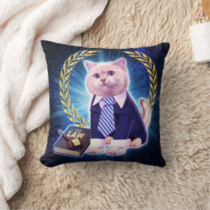Cat advokat i rymden kudde