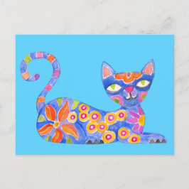 Cat Alebrije Postcard Vykort