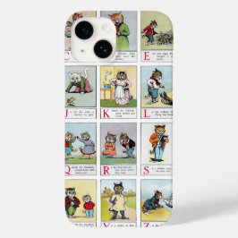 Cat Alphabet, Louis Wain Fodral-Mate iphone case