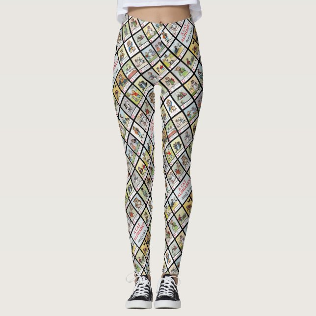 Cat Alphabet, Louis Wain Leggings (Framsida)