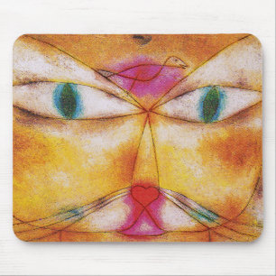 Cat and Bird - Abstrakt Art - Paul Klee Musmatta