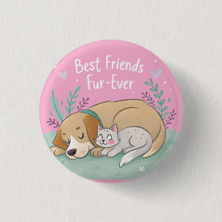 Cat and dog best friends forever knapp