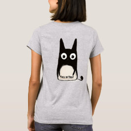 Cat and Halloween, personalized T Shirt