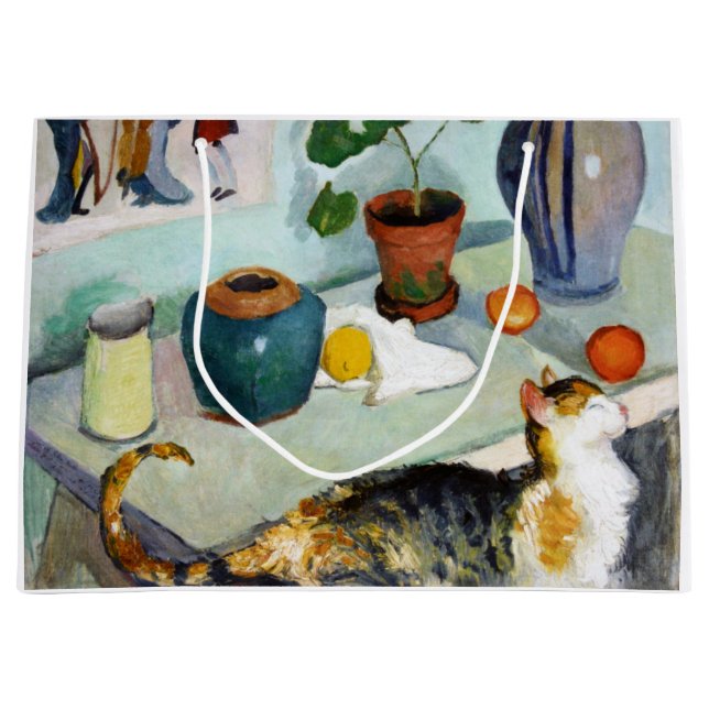 Cat and still Life, August Macke (Framsidan)