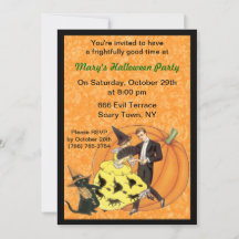 Cat And The Fiddle Halloweenfest Inbjudan