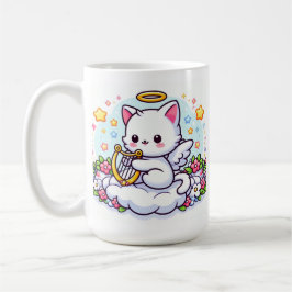 Cat Angel Kaffemugg