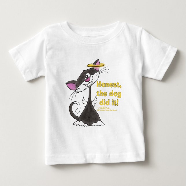 Cat Angel T-shirt (Framsida)