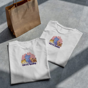 Cat Animal Family Cute T Shirt