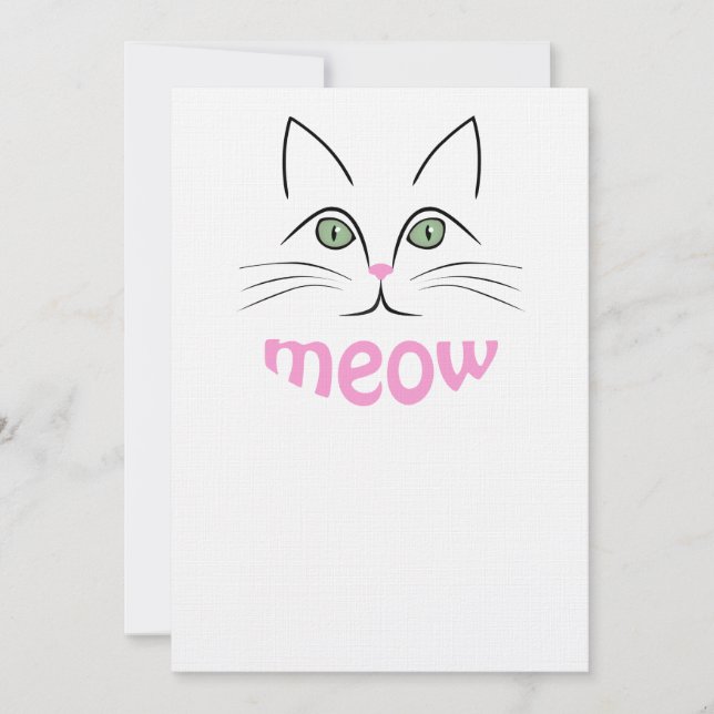 Cat ansikte (Framsida)