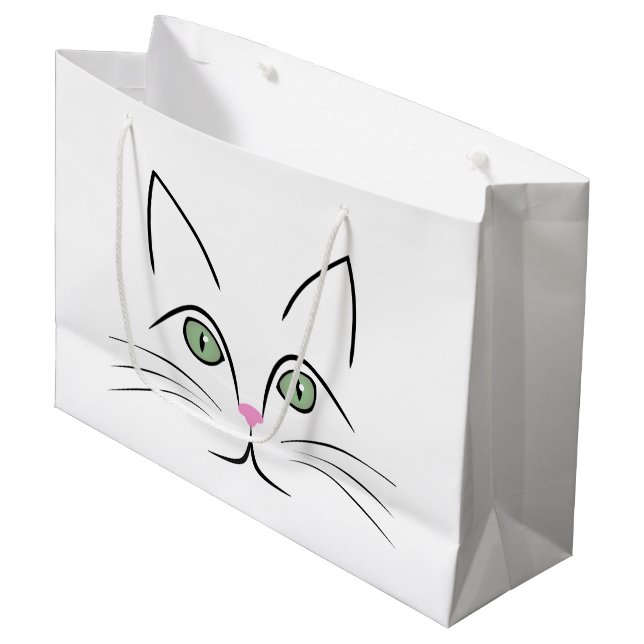 Cat ansikte (Framsidan Vinklad)
