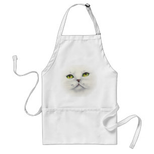 cat ansikte förkläde