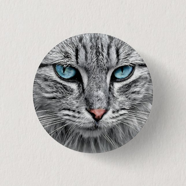 Cat Ansikte Fractal Design-10682 Knapp (Framsida)