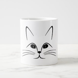 CAT ANSIKTE JUMBO MUGG
