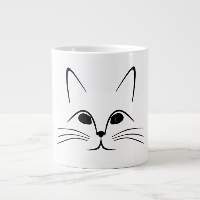 CAT ANSIKTE JUMBO MUGG (Framsidan)