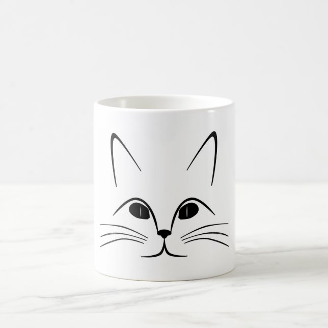 CAT ANSIKTE KAFFEMUGG (Center)