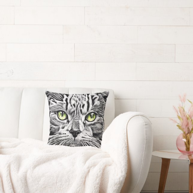 Cat ansikte kudde (Soffa)