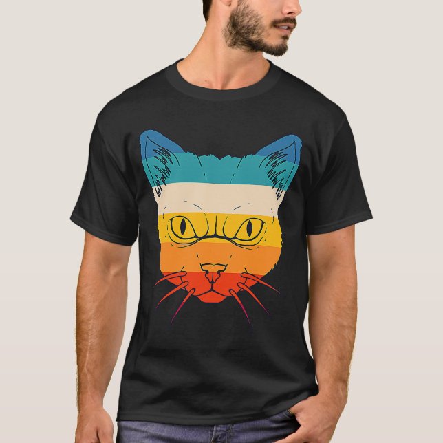 Cat Ansikte Meowdy Cute Kitten Cat Meme T Shirt (Framsida)