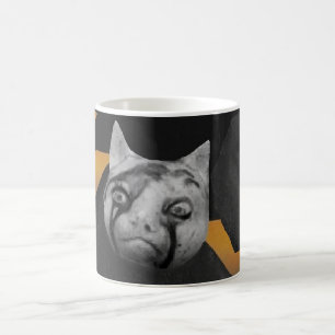 Cat ansikte mugg