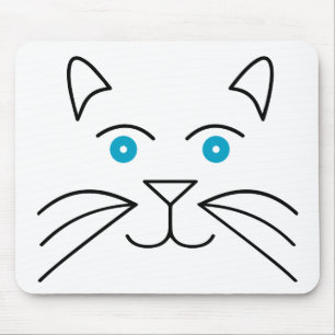 Cat ansikte musmatta