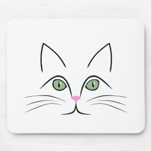 Cat ansikte musmatta