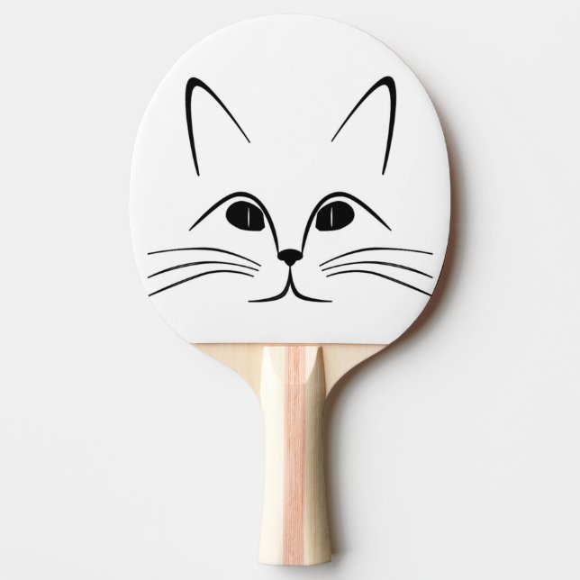 CAT ANSIKTE PINGISRACKET (Framsidan)