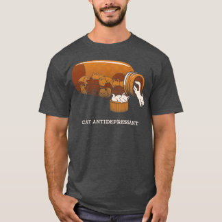 Cat Antidepressiv av Tobe Fonseca T Shirt