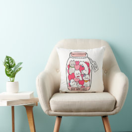 Cat Antidepressive Funny Cat Lover Gift Kudde