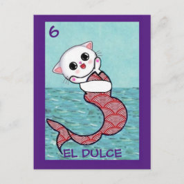 Cat Art, El Dulce, Postcard Vykort