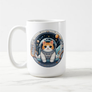 Cat Astronaut Kaffemugg