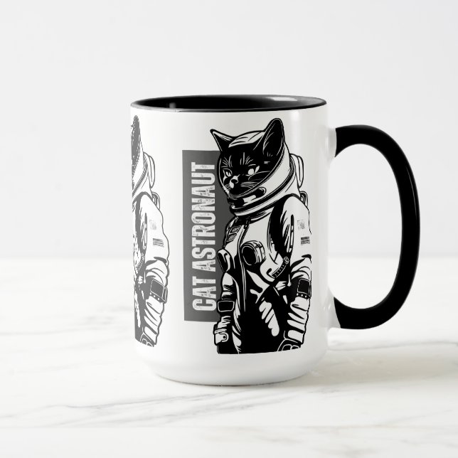 Cat Astronaut  Mugg (Höger)