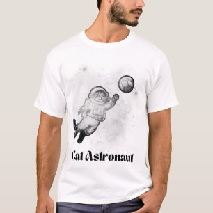Cat Astronaut T Shirt