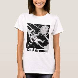 Cat Astronaut T Shirt