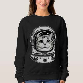 Cat Astronaut With Helmet T Shirt