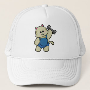 Cat at Fitness med Dumbbell Keps