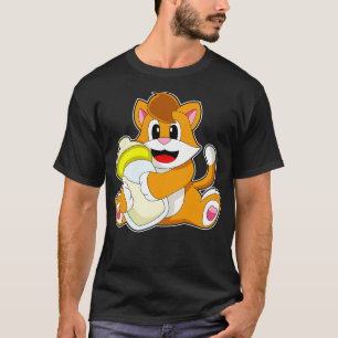 Cat Baby flaska Mjölk T Shirt