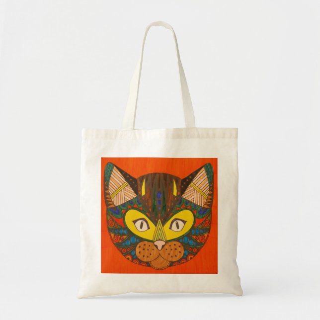 Cat Bag Tygkasse (Framsidan)