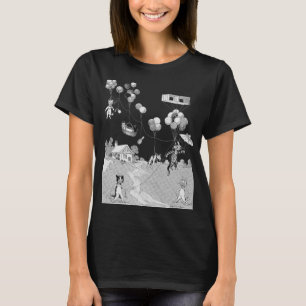 Cat Balloon Resa, Louis Wain T Shirt
